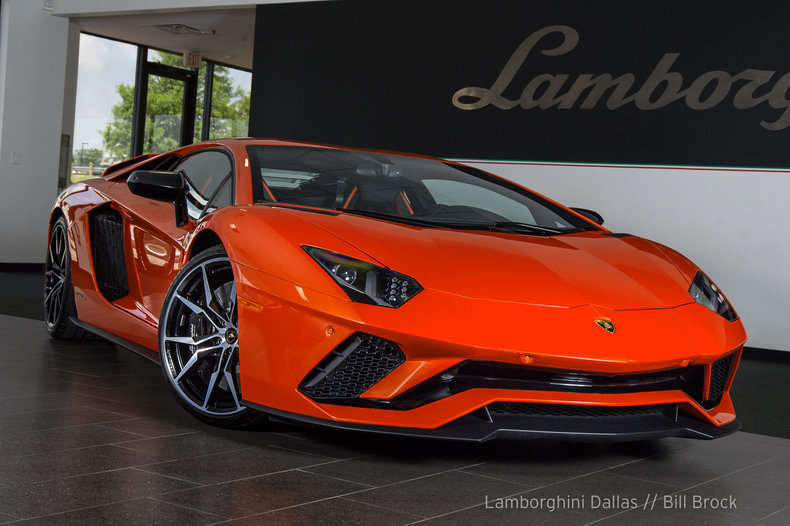 Used 2018 Lamborghini Aventador S For Sale Plano TX Used 2018 Lamborghini Aventador S For Sale Plano TX